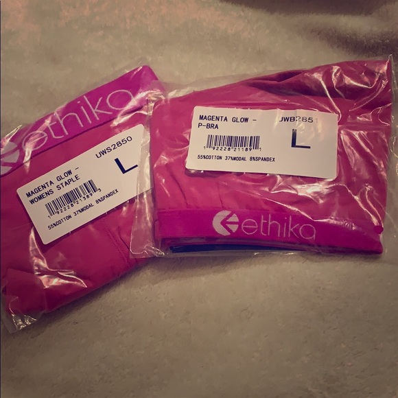 ethika Intimates & Sleepwear Hot Pink Ethika Set Poshmark